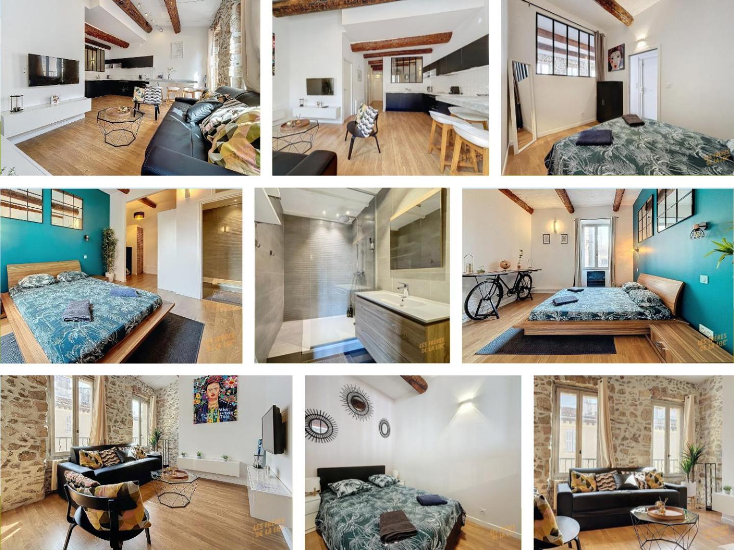 Charmant Appartement Au Vieux-Port - Climatisation - Les Freres De La Loc' マルセイユ エクステリア 写真