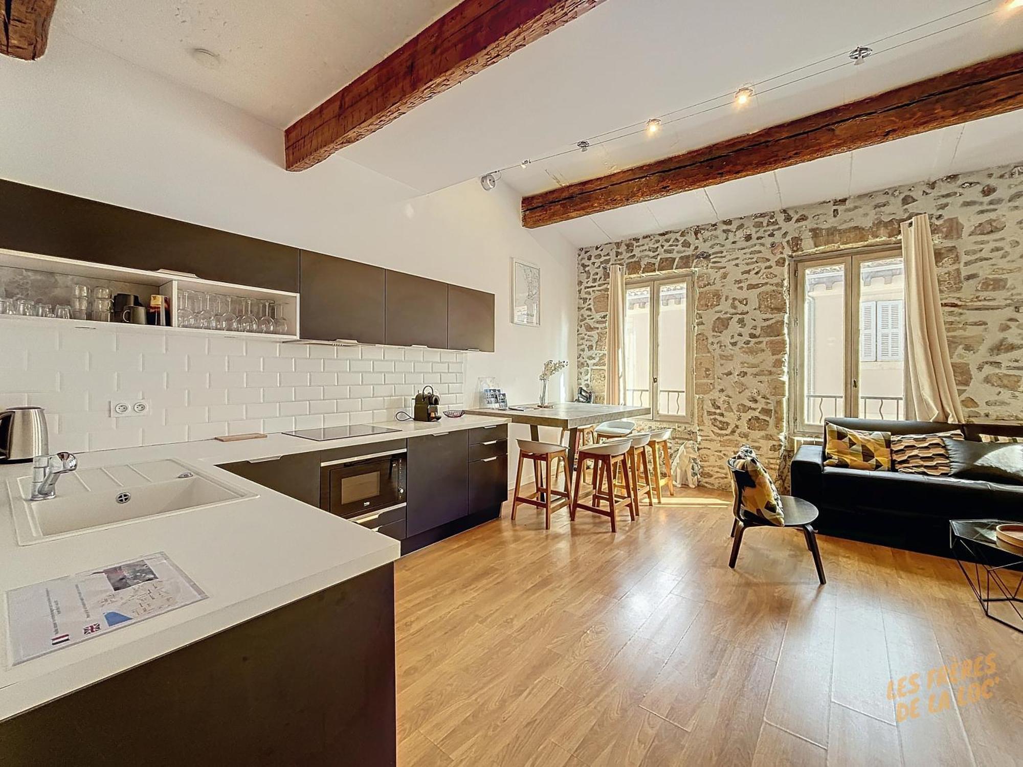 Charmant Appartement Au Vieux-Port - Climatisation - Les Freres De La Loc' マルセイユ エクステリア 写真