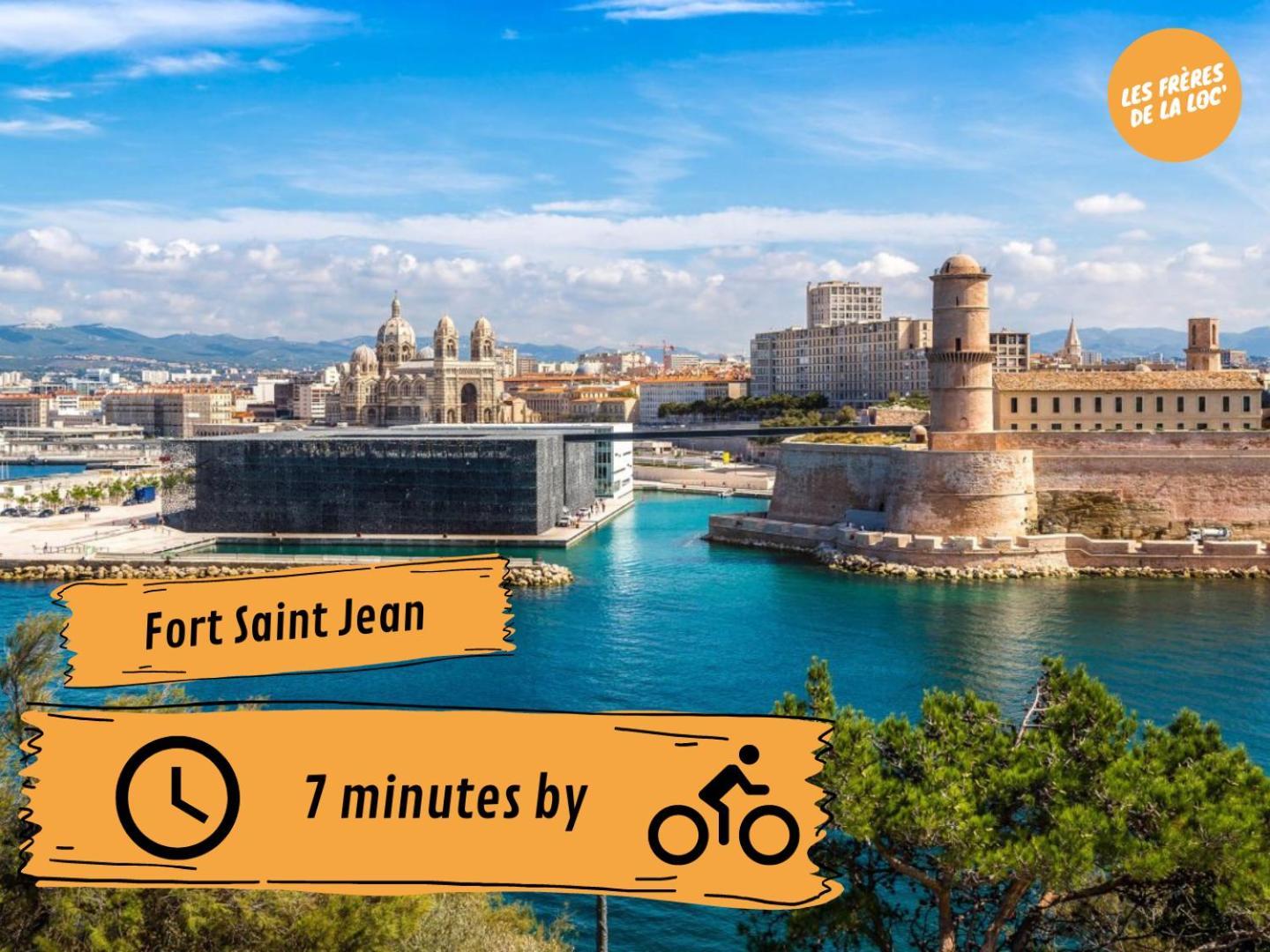 Charmant Appartement Au Vieux-Port - Climatisation - Les Freres De La Loc' マルセイユ エクステリア 写真