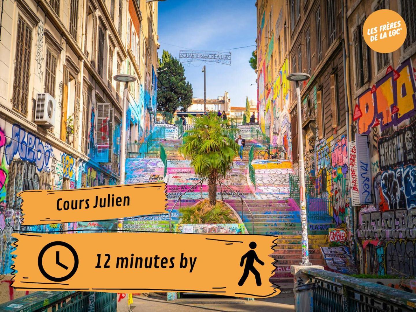 Charmant Appartement Au Vieux-Port - Climatisation - Les Freres De La Loc' マルセイユ エクステリア 写真